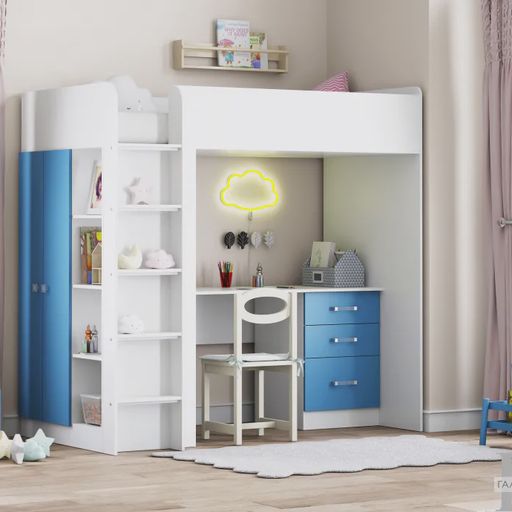 Кровать-чердак «Теремок-3»